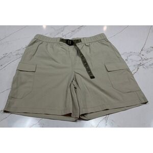 Huk Mens Cargo Shorts Size M  Light Olive/Khaki Quick‎ Dry